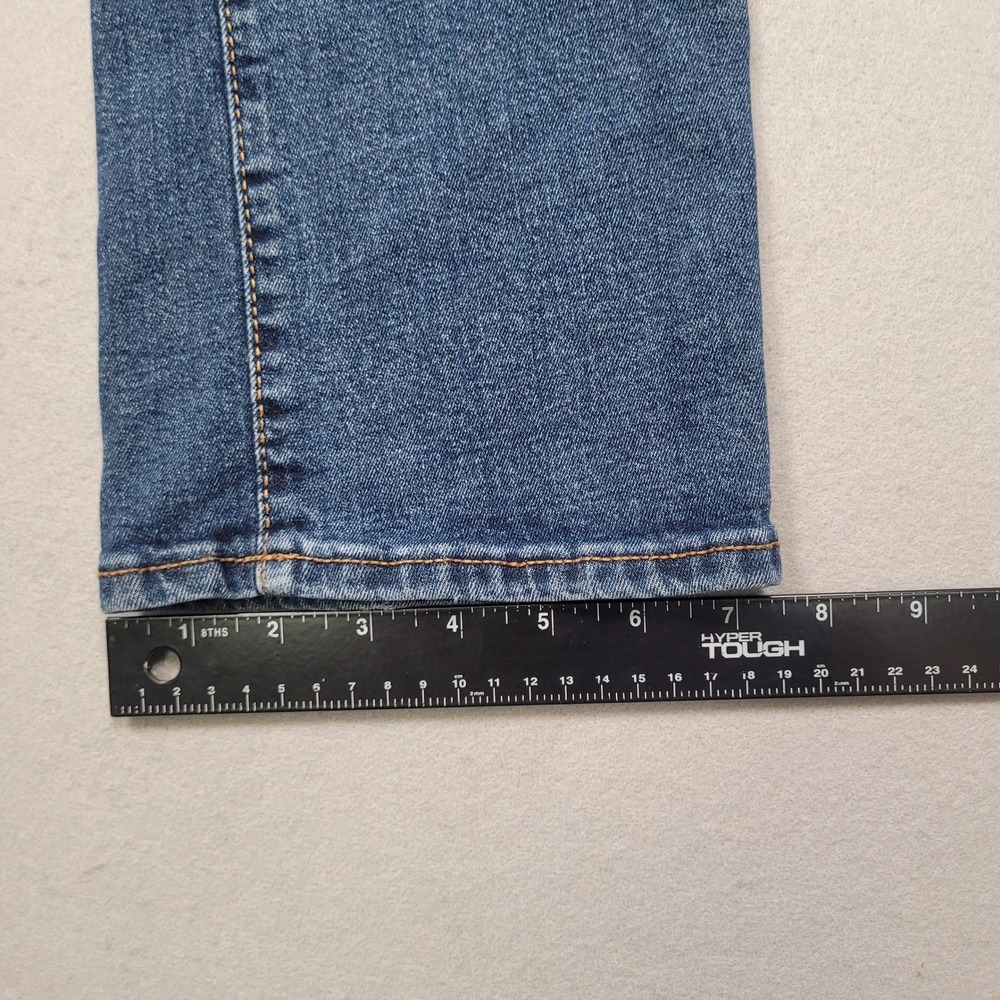 Old Navy Kids Boot Cut Built In Flex Blue Jeans 14 Plus Medium Wash Denim - Picture 12 of 12